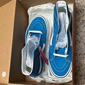 Vans Blue High-Top Sneakers